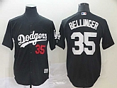 Dodgers 35 Cody Bellinger Black Turn Back The Clock Cool Base Jersey,baseball caps,new era cap wholesale,wholesale hats